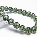 バイオタイトインクォーツ ブレスレット 10mm 雲母入り水晶 ブラックマイカ Biotite Bracelet ブレス メンズ レディース 一点物 [送料無料...
