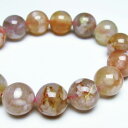 `F[ubTAQ[g uXbg 14mm AQ[g  cherry blossom agate bracelet mE uX Y fB[X _ [։ [M 1/10] 111-24532