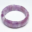 クンツァイト バングル 黝輝石 Kunzite Bangle リシア輝石 スポデューメン ライラックピンク メンズ レディース 一点物 [送料無料] 111-24678