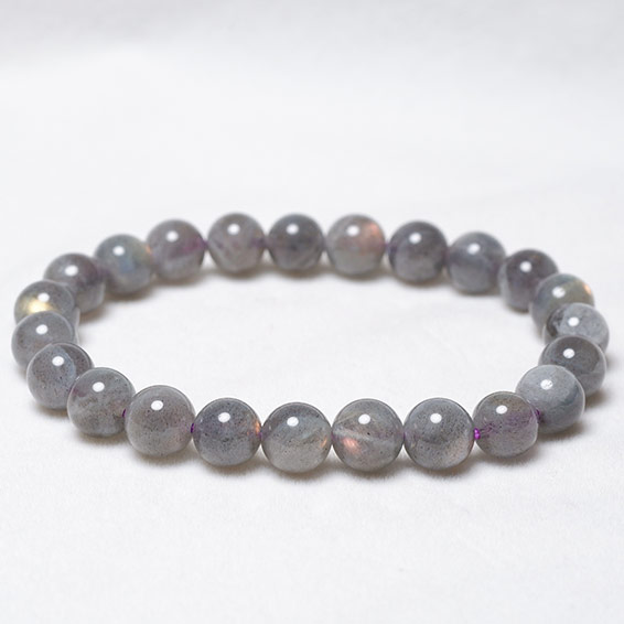 ラブラドライト ブレスレット 8mm bracelet 一点物 メール便可 [M便 1/10] 111-27009