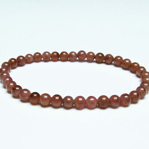 ＼P5倍＆最大2,000円OFF／ インカローズ ブレスレット 5mm ロードクロサイト bracelet 菱マンガン鉱 ブレス inca rose インカの薔薇 メンズ レディース 一点物 メール便可 [M便 1/10] 111-27422