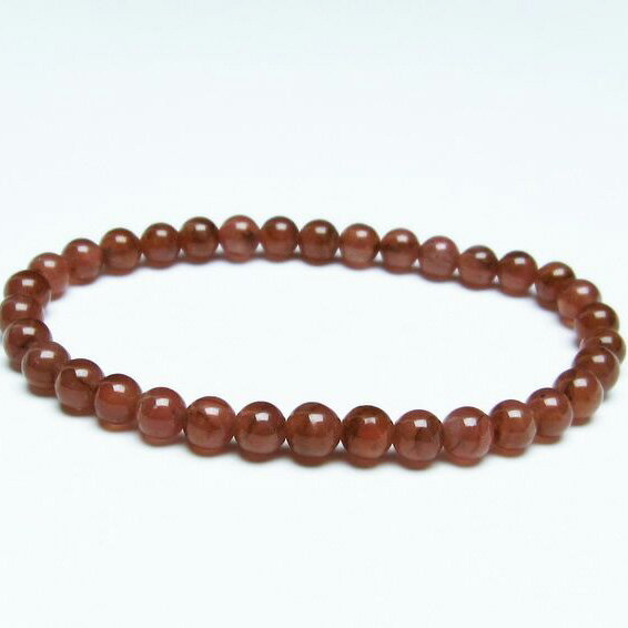 ＼P5倍＆最大2,000円OFF／ インカローズ ブレスレット 6mm ロードクロサイト bracelet 菱マンガン鉱 ブレス inca rose インカの薔薇 メンズ レディース 一点物 メール便可 [M便 1/10] 111-27432