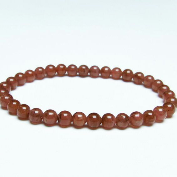 ＼P5倍＆最大2,000円OFF／ インカローズ ブレスレット 6mm 菱マンガン鉱 inca rose インカの薔薇 bracelet ロードクロサイト ブレス メンズ レディース 一点物 メール便可 [M便 1/10] 111-27435