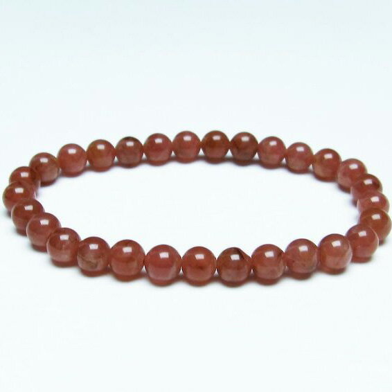 ＼P5倍＆最大2,000円OFF／ インカローズ ブレスレット 7mm ロードクロサイト ブレス inca rose インカの薔薇 菱マンガン鉱 bracelet メンズ レディース 一点物 メール便可 [M便 1/10] 111-27458