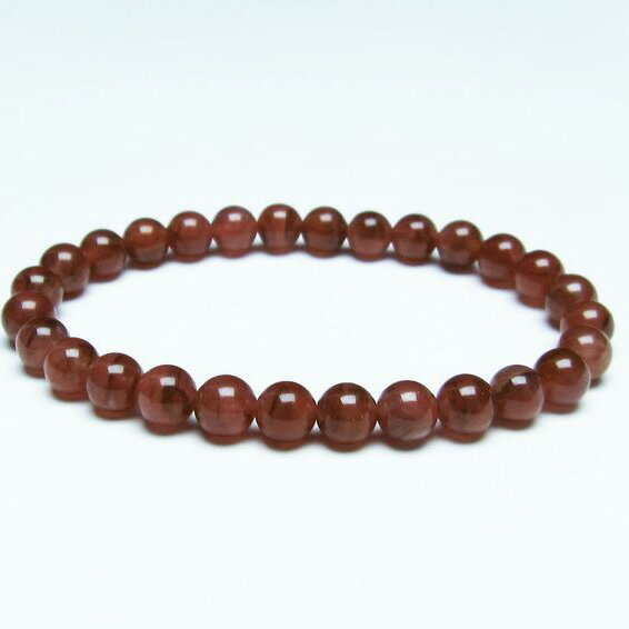 ＼P5倍＆最大2,000円OFF／ インカローズ ブレスレット 7mm 菱マンガン鉱 ロードクロサイト ブレス inca rose インカの薔薇 bracelet メンズ レディース 一点物 メール便可 [M便 1/10] 111-27459