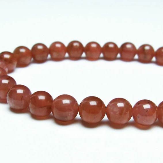 ＼P5倍＆最大2,000円OFF／ インカローズ ブレスレット 7mm inca rose インカの薔薇 bracelet ロードクロサイト ブレス 菱マンガン鉱 メンズ レディース 一点物 メール便可 [M便 1/10] 111-27461