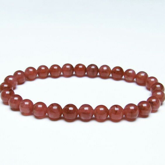 ＼P5倍＆最大2,000円OFF／ インカローズ ブレスレット 7mm 菱マンガン鉱 inca rose インカの薔薇 bracelet ロードクロサイト ブレス メンズ レディース 一点物 メール便可 [M便 1/10] 111-27476