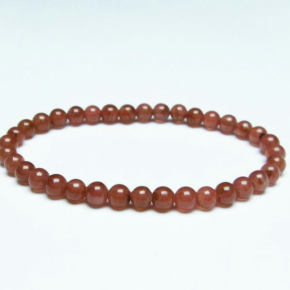 ＼P5倍＆最大2,000円OFF／ インカローズ ブレスレット 5mm ロードクロサイト ブレス inca rose インカの薔薇 菱マンガン鉱 bracelet メンズ レディース 一点物 メール便可 [M便 1/10] 111-27524