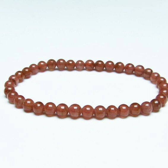 ＼P5倍＆最大2,000円OFF／ インカローズ ブレスレット 5mm 菱マンガン鉱 ロードクロサイト ブレス inca rose インカの薔薇 bracelet メンズ レディース 一点物 メール便可 [M便 1/10] 111-27525