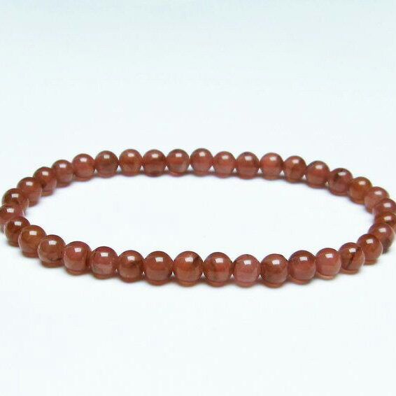 ＼P5倍＆最大2,000円OFF／ インカローズ ブレスレット 5mm inca rose インカの薔薇 bracelet ロードクロサイト ブレス 菱マンガン鉱 メンズ レディース 一点物 メール便可 [M便 1/10] 111-27527