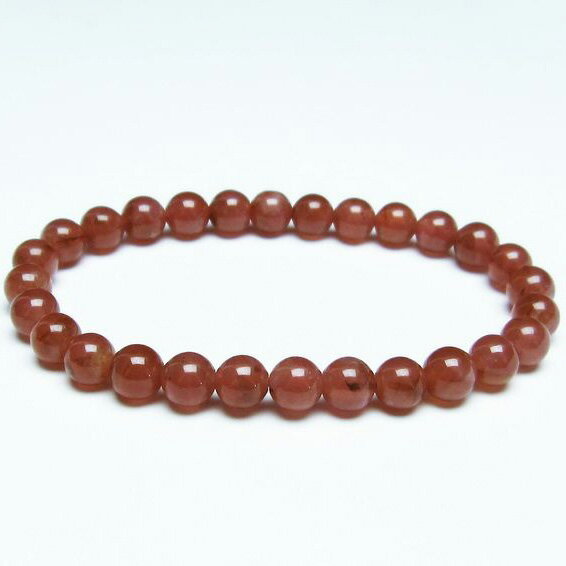 ＼P5倍＆最大2,000円OFF／ インカローズ ブレスレット 7mm ロードクロサイト ブレス inca rose インカの薔薇 菱マンガン鉱 bracelet メンズ レディース 一点物 メール便可 [M便 1/10] 111-27545