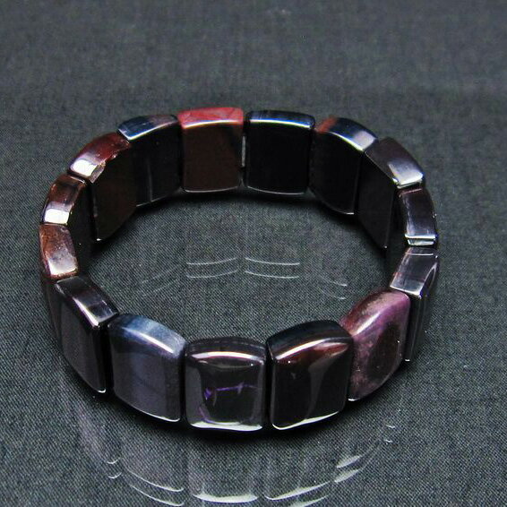 スギライト バングル ブラックスギライト ルブライト 杉石 sugilite bangle メンズ レディース 一点物 [送料無料] 111-28342