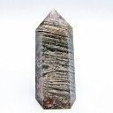 \18日はポイント5倍/ ガーデンクォーツ 六角柱 gardenquartz 水晶ポイント 苔入り水晶 ガーデンファントム 庭園水晶 原石 ガーデン水晶 メンズ...