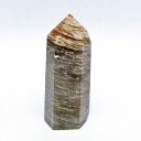 ガーデンクォーツ 六角柱 ガーデンファントム gardenquartz 庭園水晶 原石 水晶ポイント 苔入り水晶 ガーデン水晶 メンズ レディース 一点物 142-4684