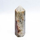 ガーデンクォーツ 六角柱 苔入り水晶 原石 庭園水晶 水晶ポイント ガーデンファントム gardenquartz ガーデン水晶 メンズ レディース 一点物 142-4736
