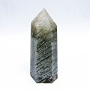 ガーデンクォーツ 六角柱 水晶ポイント 苔入り水晶 原石 ガーデンファントム gardenquartz 庭園水晶 ガーデン水晶 メンズ レディース 一点物 142-4792
