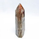 ガーデンクォーツ 六角柱 庭園水晶 原石 ガーデンファントム gardenquartz 水晶ポイント 苔入り水晶 ガーデン水晶 メンズ レディース 一点物 142-4803