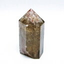 ガーデンクォーツ 六角柱 ガーデンファントム gardenquartz 庭園水晶 原石 水晶ポイント 苔入り水晶 ガーデン水晶 メンズ レディース 一点物 142-4829