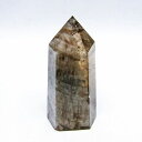 ガーデンクォーツ 六角柱 庭園水晶 原石 ガーデンファントム gardenquartz 水晶ポイント 苔入り水晶 ガーデン水晶 メンズ レディース 一点物 142-4833