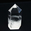 水晶 六角柱 水晶 ポイント クリスタルクォーツ 石英 crystal quartz パワーストーン 天然石 一点物 142-6365