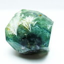 エンジェルフェザー フローライト 原石 蛍石 螢石 置物 fluorite フルオライト ほたる石 インテリア パワーストーン 天然石 送料無料 一点物 181-2507(3)