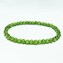 yhbg uXbg 5mm uX J peridot bracelet 8̒a Y fB[X _ [։ [M 1/10] 111-19161