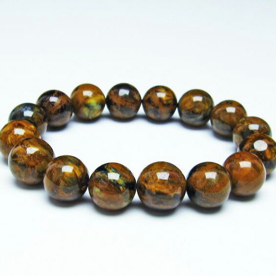 ԡ ֥쥹å 13mm ɥ饤ȥ ֥쥹 Pietersite bracelet ƥڥȥȡ  ǥ ʪ ᡼ز [M 1/10] 111-30451