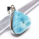 ラリマー ペンダント ソーダ珪灰石 ペンダントトップ pectolite Pendant ラリマール larimar ブルーペクトライト アクセサリー メンズ ...