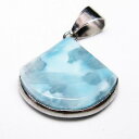 ラリマー ペンダント larimar ブルーペクトライト ラリマール ソーダ珪灰石 ペンダントトップ pectolite Pendant アクセサリー メンズ ...
