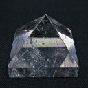 水晶 ピラミッド 置物 原石 透明 パワーチャージ 浄化 Crystal quartz 一点物 145-954