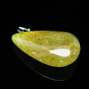プラチナルチルクォーツ ペンダント 針入り水晶 ペンダントトップ rutilated quartz pendant 水晶 メンズ レディース 一点物 メール便可...