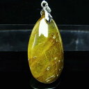 タイチンルチル ペンダント ペンダントトップ rutilelated quartz pendant ルチルクォーツ メンズ レディース 一点物 メール便可 [M...