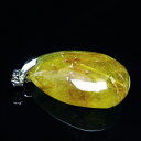 タイチンルチル ペンダント ペンダントトップ rutilelated quartz pendant ルチルクォーツ メンズ レディース 一点物 メール便可 [M...