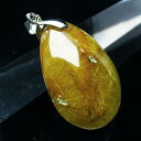 タイチンルチル ペンダント ペンダントトップ rutilelated quartz pendant ルチルクォーツ メンズ レディース 一点物 メール便可 M便 1/20 112-11098