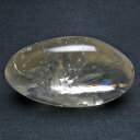 水晶 タンブル 原石 パームストーン 握り石 crystal 天然水晶 すいしょう 一点物虹入り 171-3462(3)