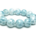 ラリマー ブレスレット 16mm ラリマール ブレス ソーダ珪灰石 ペクトライト pectolite ブルーペクトライト larimar bracelet 一点...