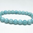 }[ uXbg 8mm }[ uX \[_]D yNgCg pectolite u[yNgCg larimar bracelet _  111-38252