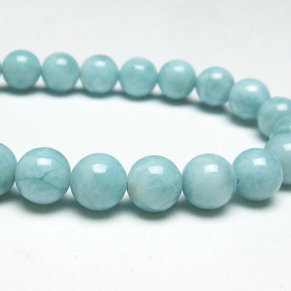 ＼P5倍＆最大2,000円OFF／ ラリマー ブレスレット 8mm ラリマール ブレス ソーダ珪灰石 ペクトライト p..