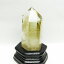 シトリン 六角柱 シトリンクォーツ ポイント citrine quartz 黄水晶 イエロー 台座付属 一点物 送料無料 152-2930