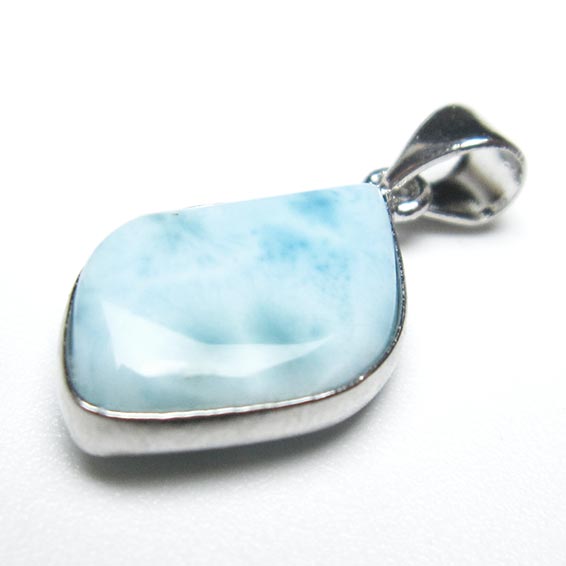 ラリマー ペンダント larimar ラリマール ペンダントトップ pectolite 一点物 メール便可 [M便 1/20] 1..