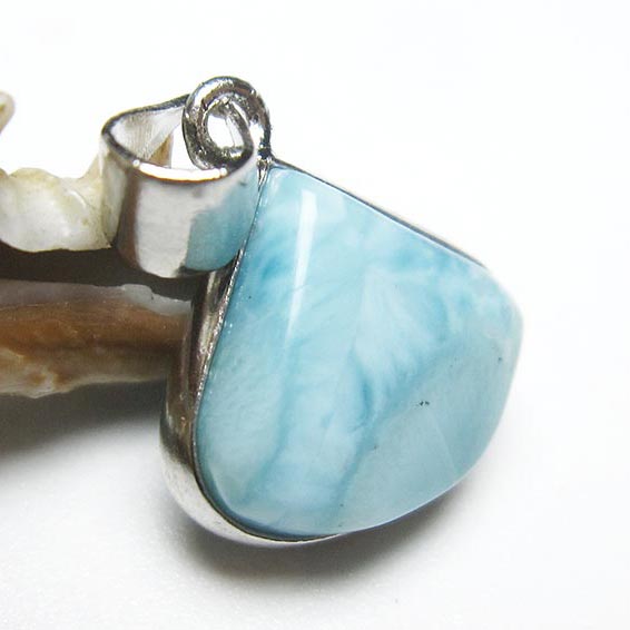 ޡ ڥ larimar ޡ ڥȥȥå pectolite ʪ ᡼ز [M 1/20] 112-11...