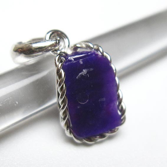 スギライト ペンダント pendant ペンダントトップ 一点物 送料無料 112-11854