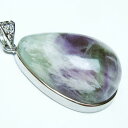 エンジェルフェザー フローライト ペンダント fluorite pendant 蛍石 ほたる石 ペンダントトップ 一点物 送料無料 112-12025