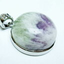 エンジェルフェザー フローライト ペンダント fluorite pendant 蛍石 ほたる石 ペンダントトップ 一点物 送料無料 112-12064