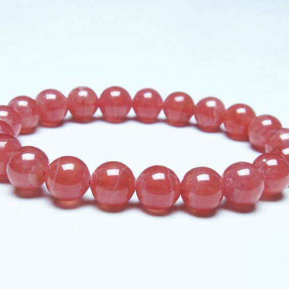 ＼P5倍＆最大2,000円OFF／ インカローズ ブレスレット 9mm 菱マンガン鉱 ロードクロサイト inca rose インカの薔薇 bracelet ブレス 一点物 送料無料 199-237