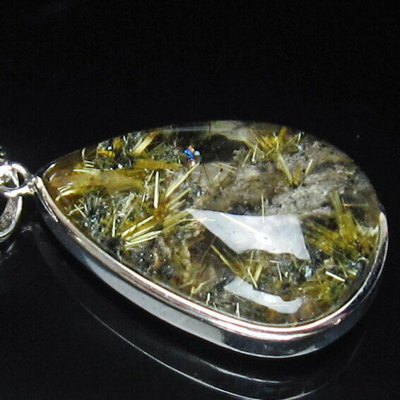 タイチンルチルクォーツ ペンダント ルチルクォーツ ペンダントトップ pendant 一点物 送料無料 199-324