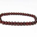 K[lbg uXbg 5mm garnet bracelet _ [։ [M 1/10] 111-33859