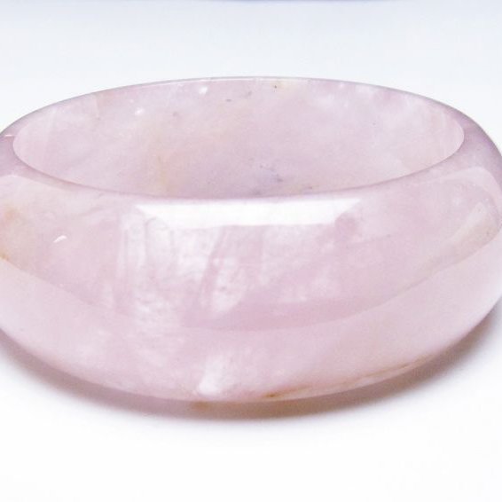 ＼P5倍＆最大2,000円OFF／ ローズクォーツ バングル 一点物 送料無料 111-37025