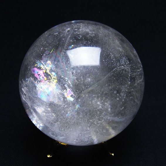 水晶 丸玉 59mm スフィア 天然水晶 水晶玉 crystal quartz クリスタル すいしょう 地鎮祭 透明 風水 パワーストーン 天然石 一点物 送料無料 151-7155