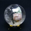 水晶 丸玉 55mm スフィア 天然水晶 水晶玉 crystal quartz クリスタル すいしょう 地鎮祭 透明 風水 パワーストーン 天然石 一点物 151-7159